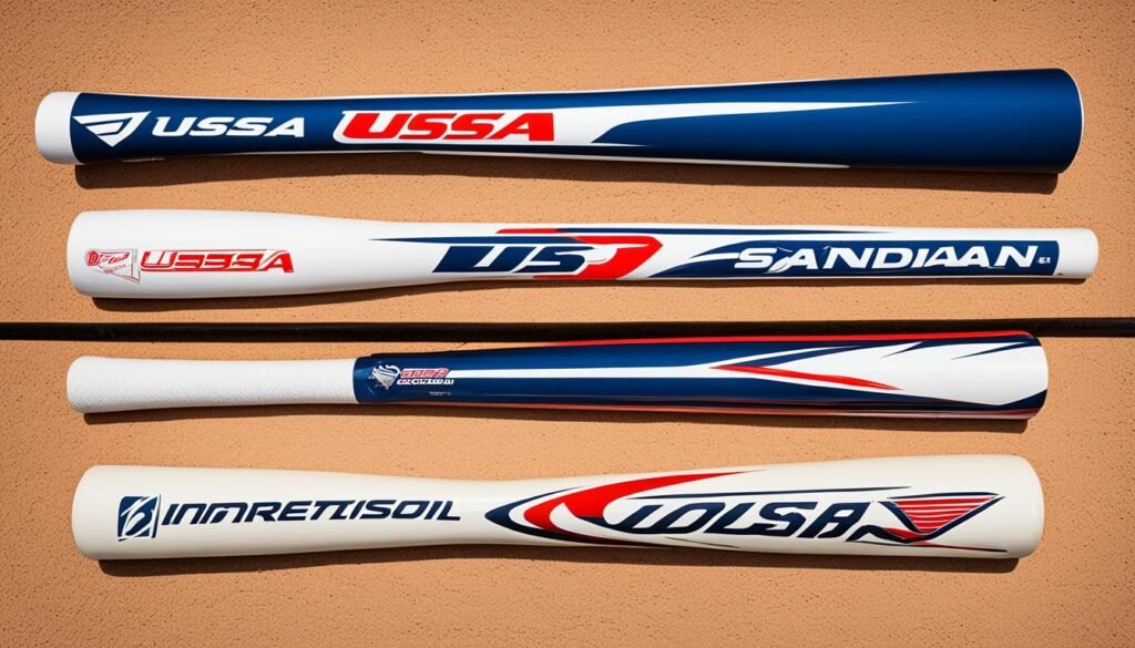 BBCOR certified bats and USSSA standards baseball bats