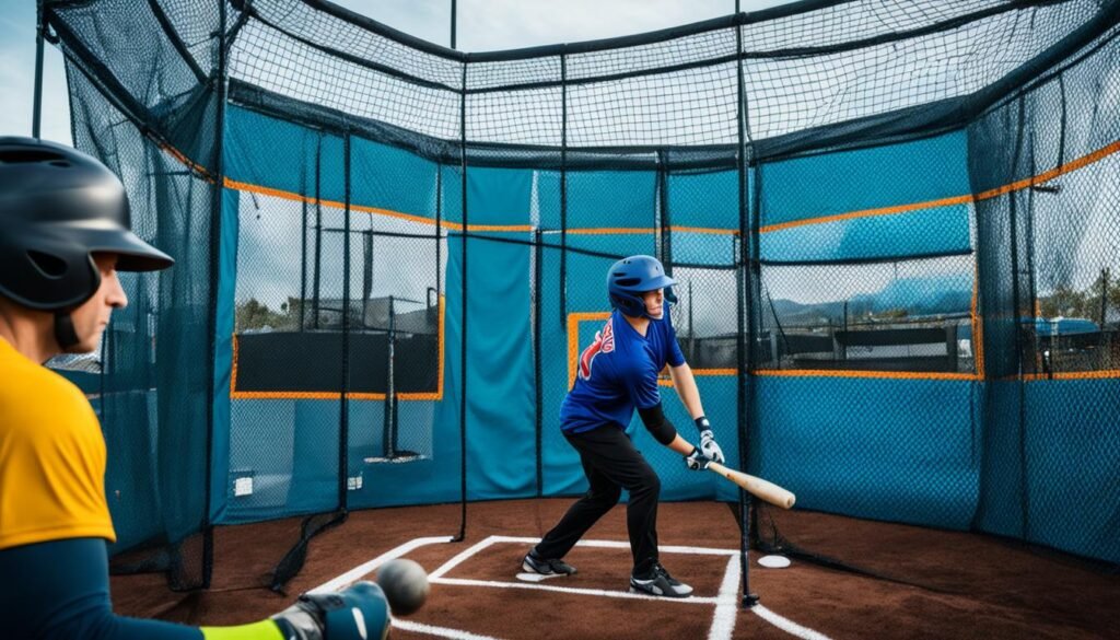 Baseball batting drills for safe practice